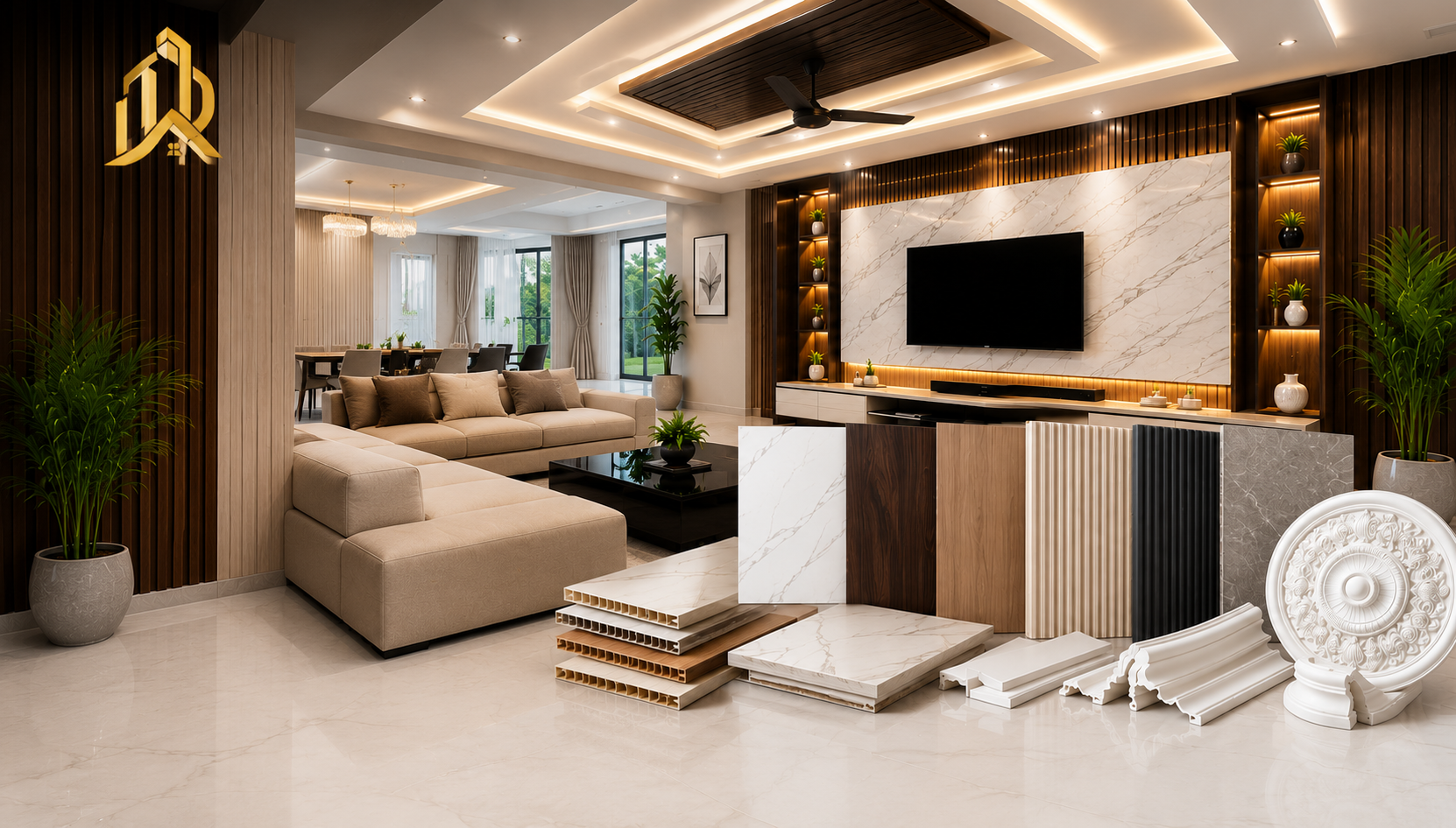 Best POP Shop in Virar | PVC Panel | Gypsum Board